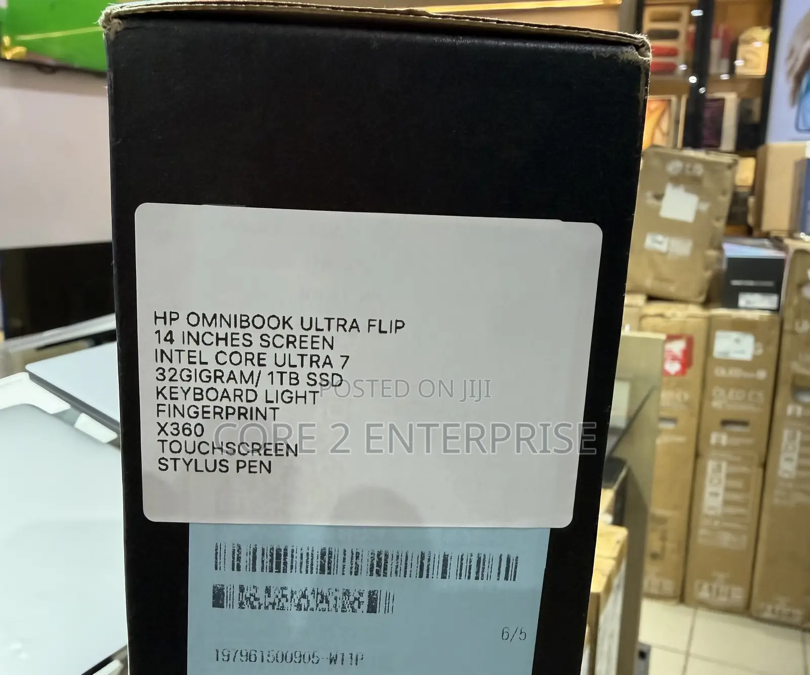 New Laptop HP OmniBook X Flip 14" 32GB Intel Core Ultra 7 SSD 1T