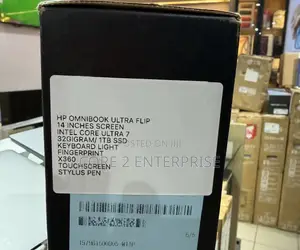 New Laptop HP OmniBook X Flip 14" 32GB Intel Core Ultra 7 SSD 1T