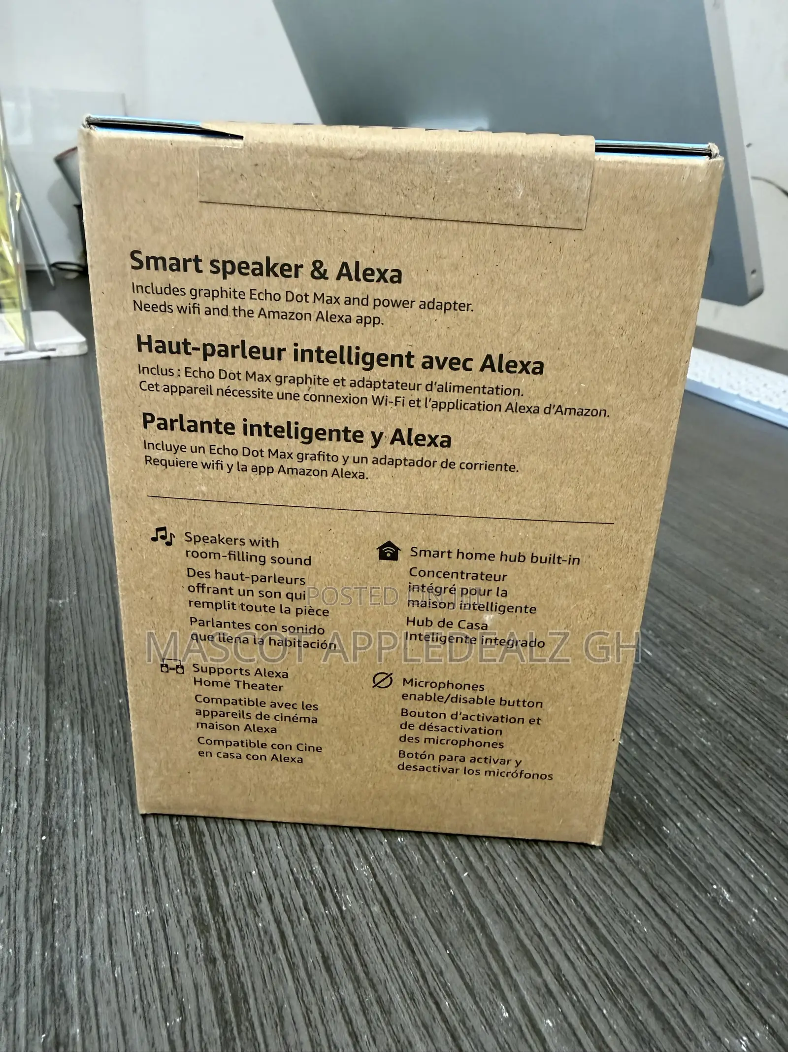 Echo Dot Max With Alexa +