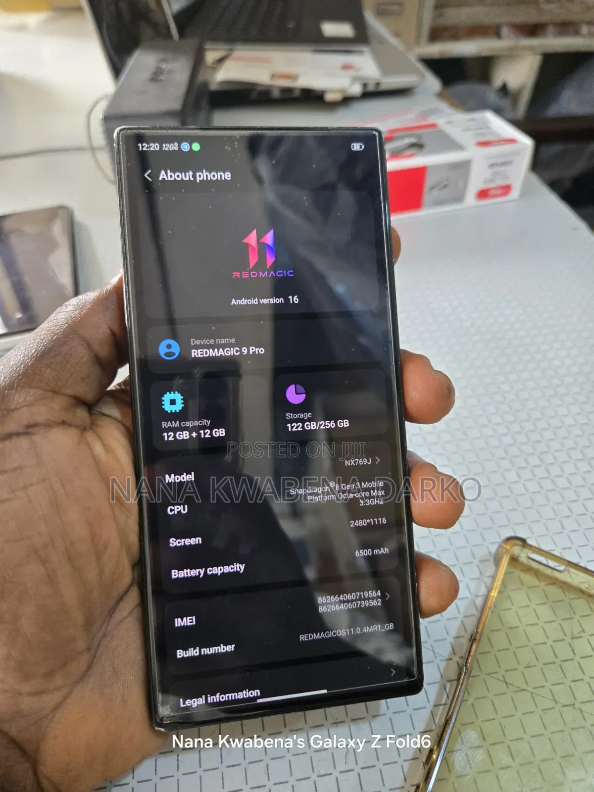 ZTE nubia RedMagic 9 Pro 256 GB Red