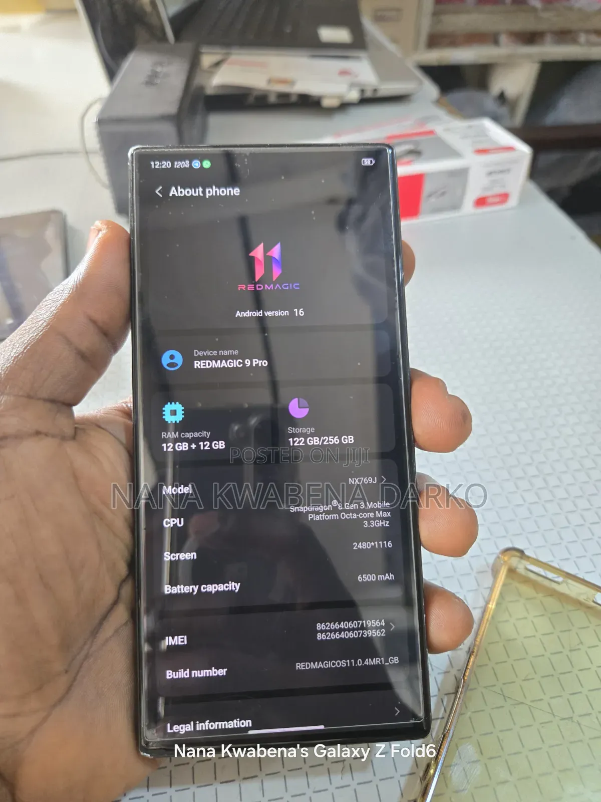 ZTE nubia RedMagic 9 Pro 256 GB Red