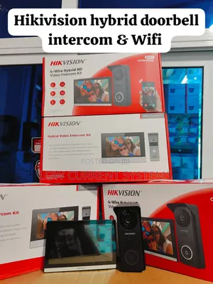 Hikivision Hybrid Video Doorbell Intercom Wifi App