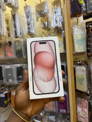 New Apple iPhone 15 128 GB Pink