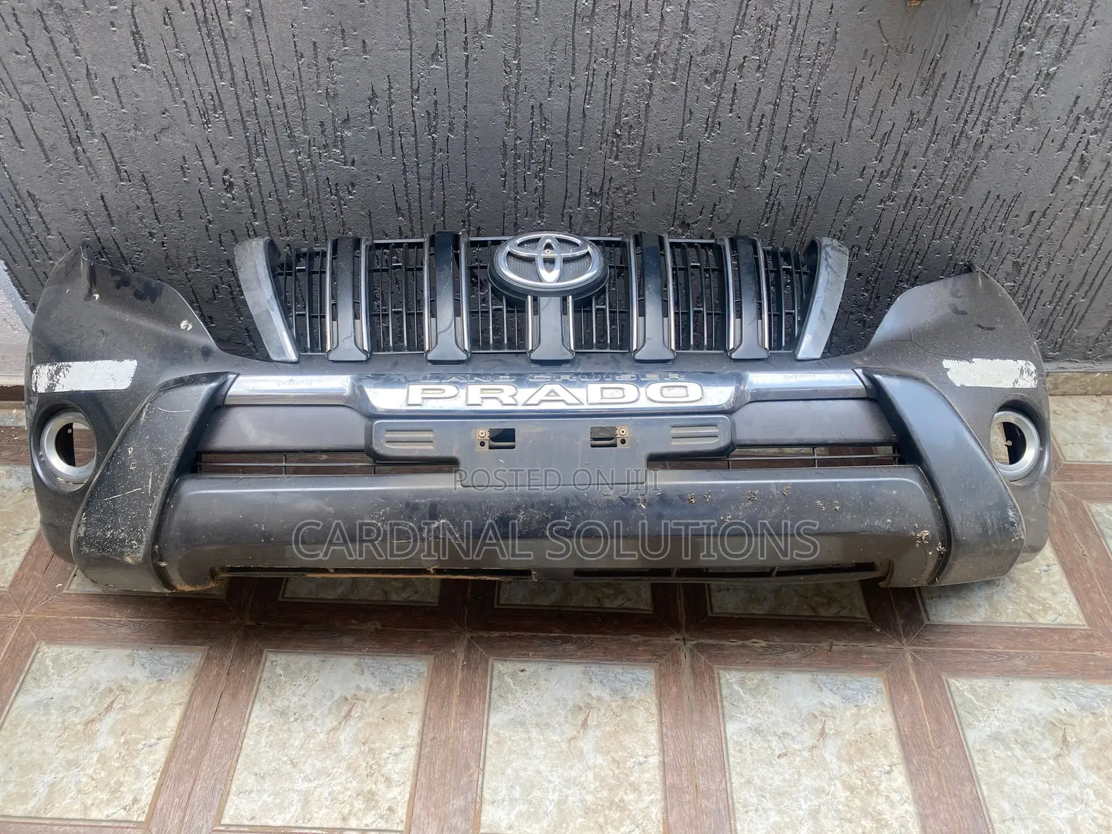 Genuine Toyota Prado 150 OEM Front Bumper Complete