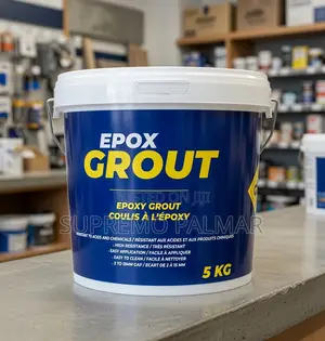 Waterproof Chemical-Resistant Joint Filler for Pools - Grout, White