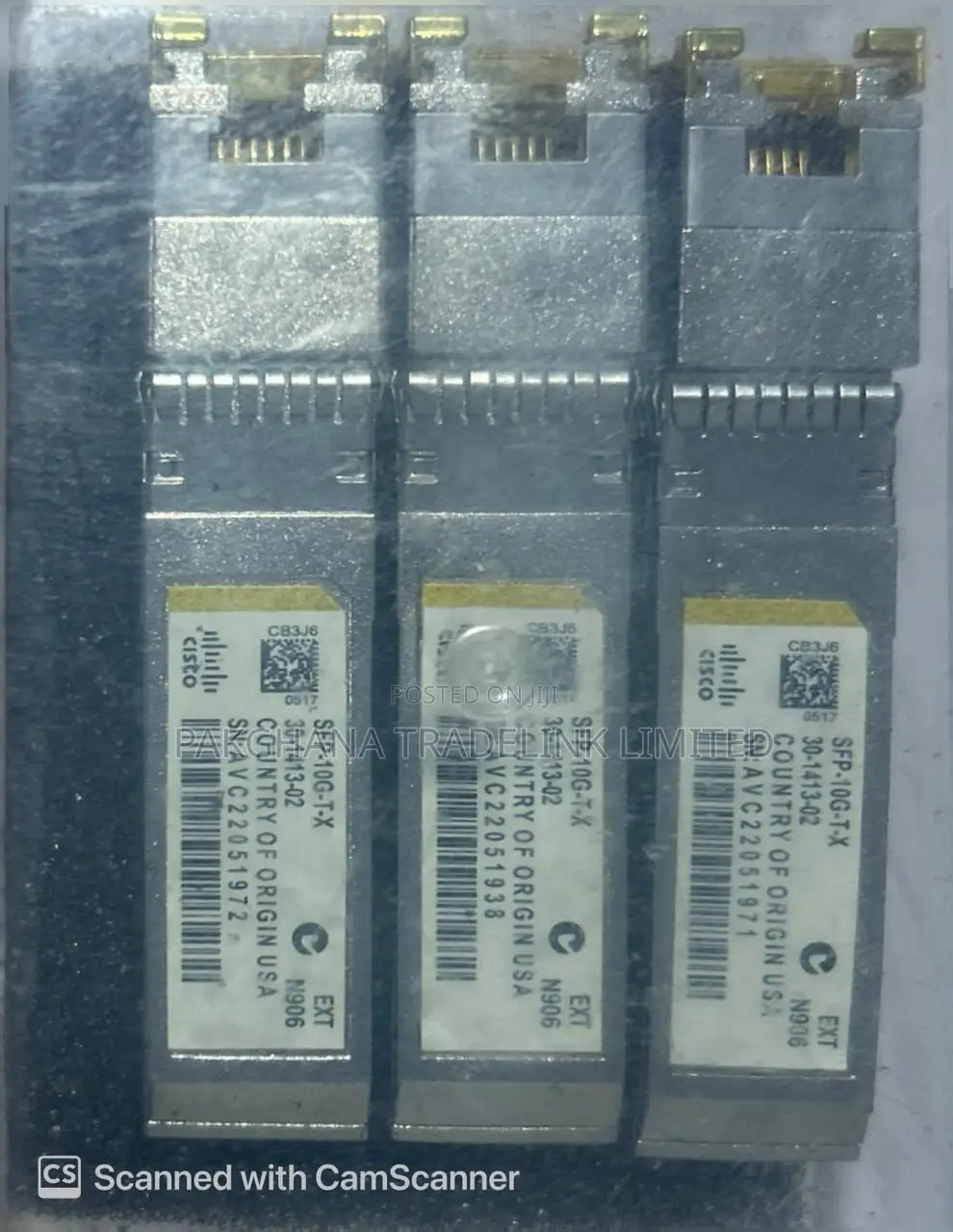 Cisco SFP-10G-T-X 10gbase-T SFP+ Transceiver Available