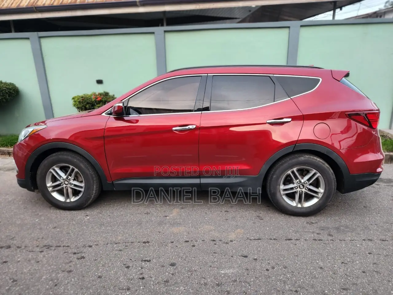 Hyundai Santa Fe SE AWD 2017 Brown