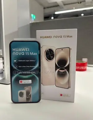 New Huawei nova 15 Max 256 GB Black