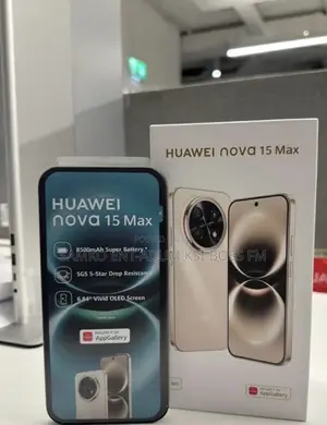 New Huawei nova 15 Max 256 GB Black