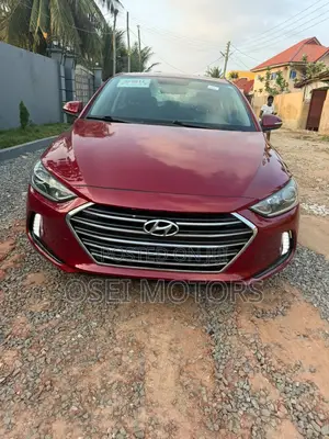 Hyundai Elantra Limited Sedan FWD (2.0L 4cyl 6A) 2017 Red