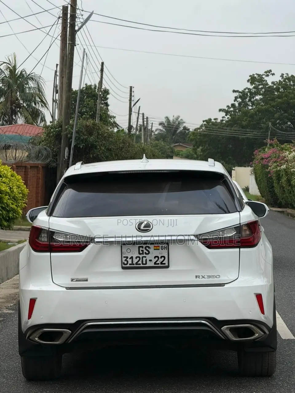 Lexus RX 350 F Sport AWD 2017 White