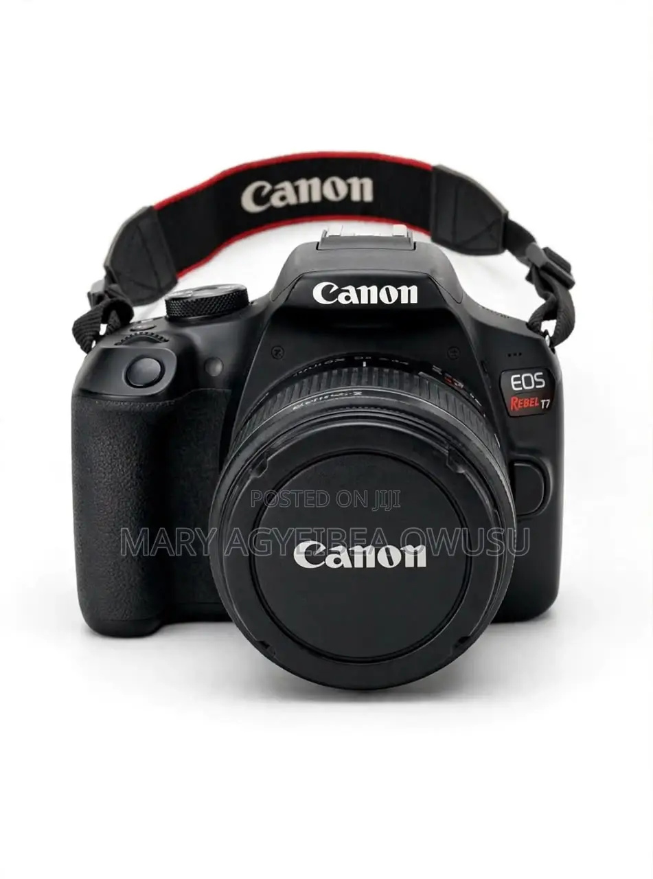 Canon EOS Rebel T7 DSLR With 18-55mm Lens. 24.1MP.