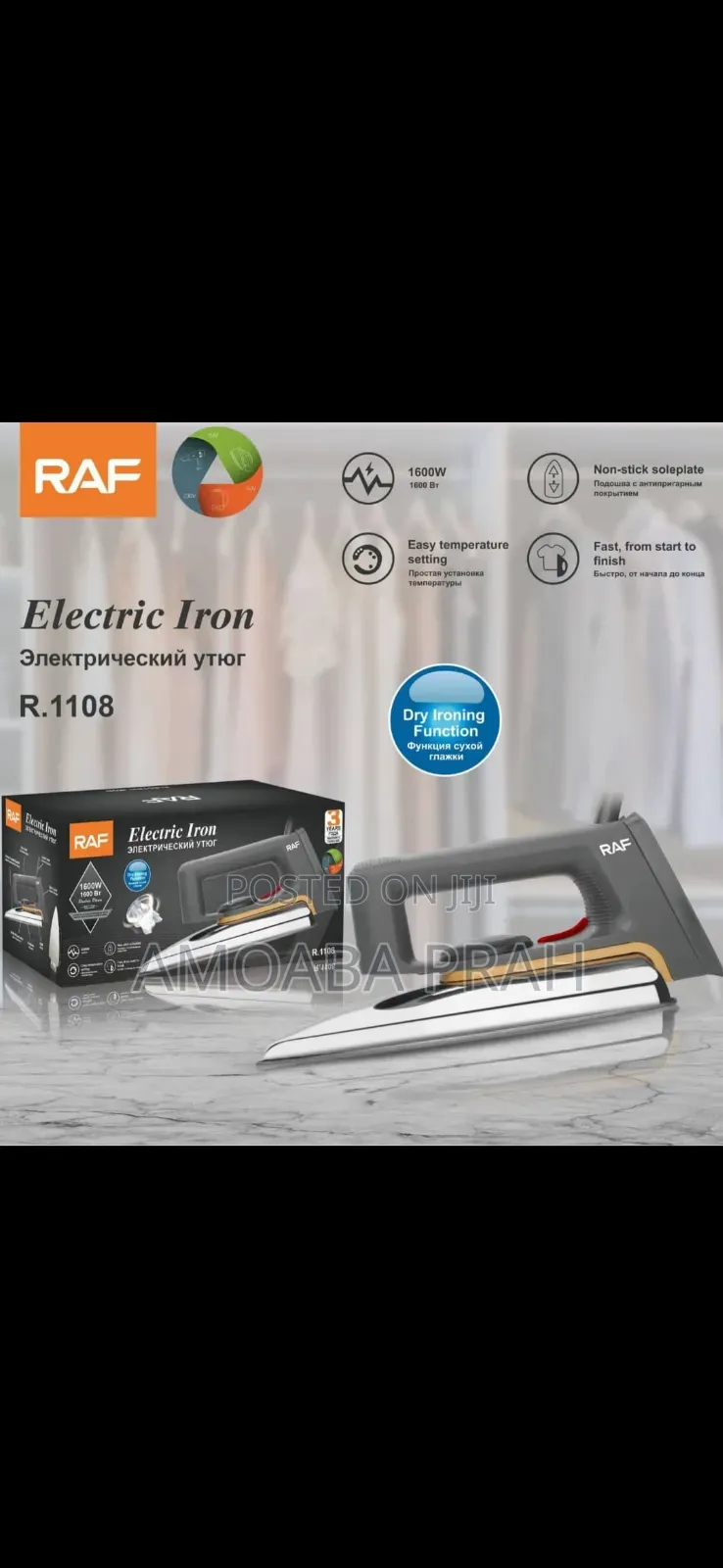 Raf Electronic Iron