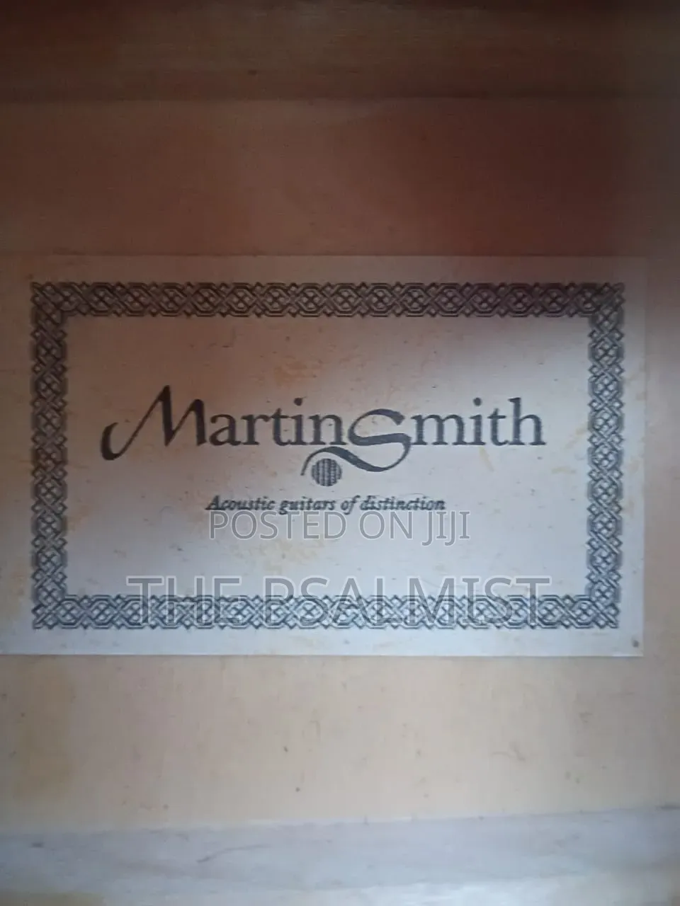 Martin Smith Acoustic Guitar