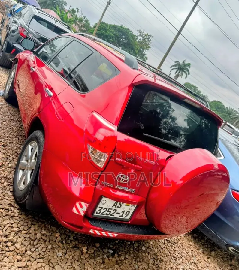 Toyota RAV4 2008 Red