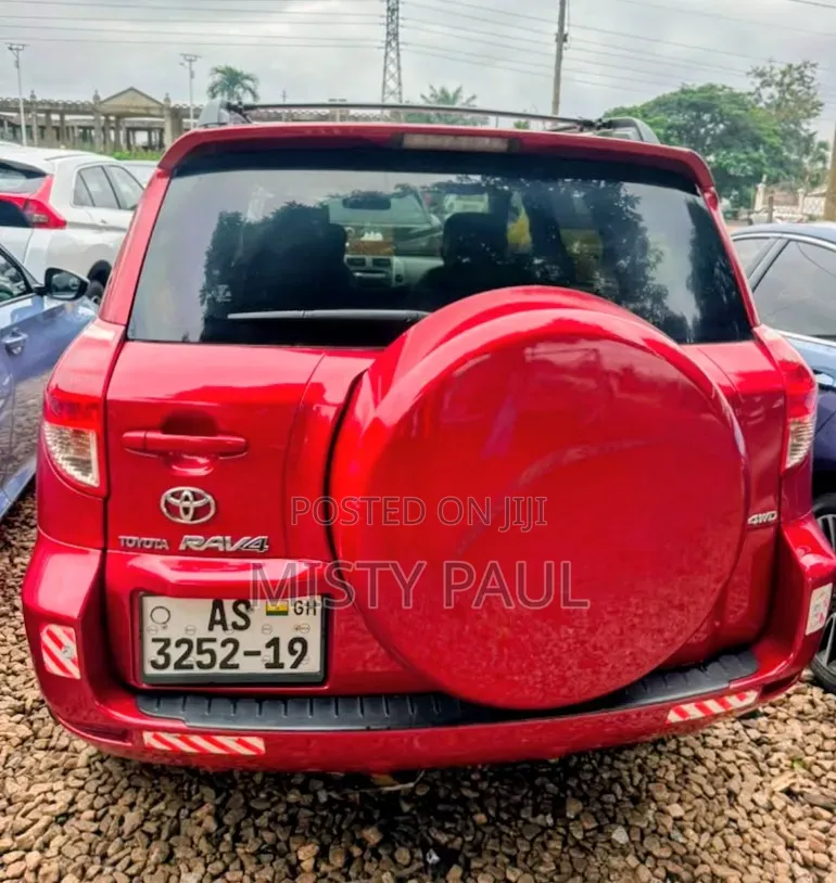 Toyota RAV4 2008 Red
