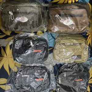 JINGPIN Multi-Zip Side/Waist Bag