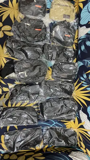 JINGPIN Multi-Zip Side/Waist Bag