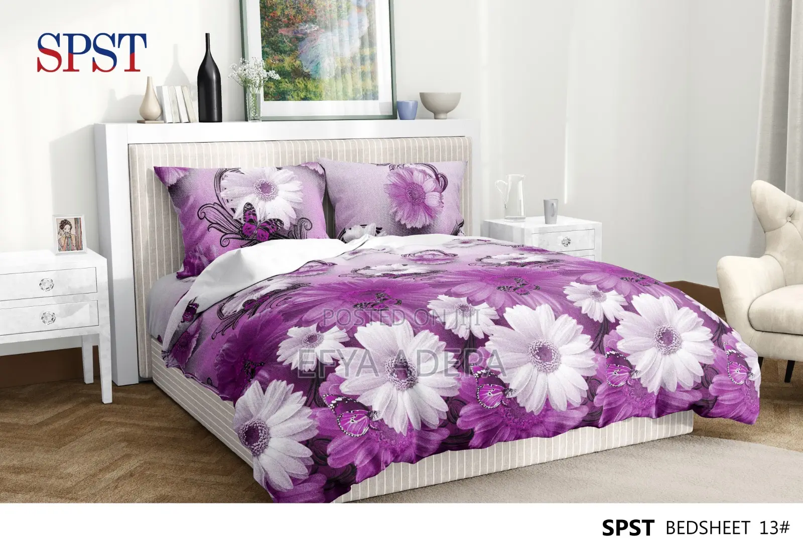 Luxurious Bedsheets 100% Cotton King Size