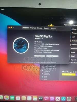 Laptop Apple MacBook Air 2015 4GB Intel Core i5 SSD 128GB