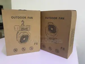F6 Portable Camping Rechargeable Fan