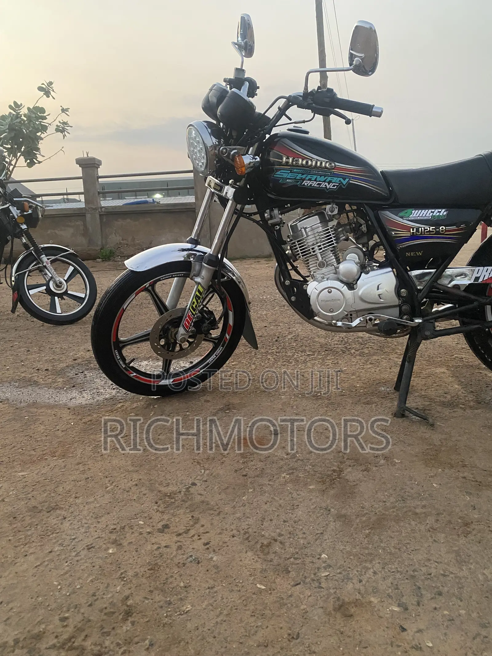 Haojue HJ125-8K 2026 Black