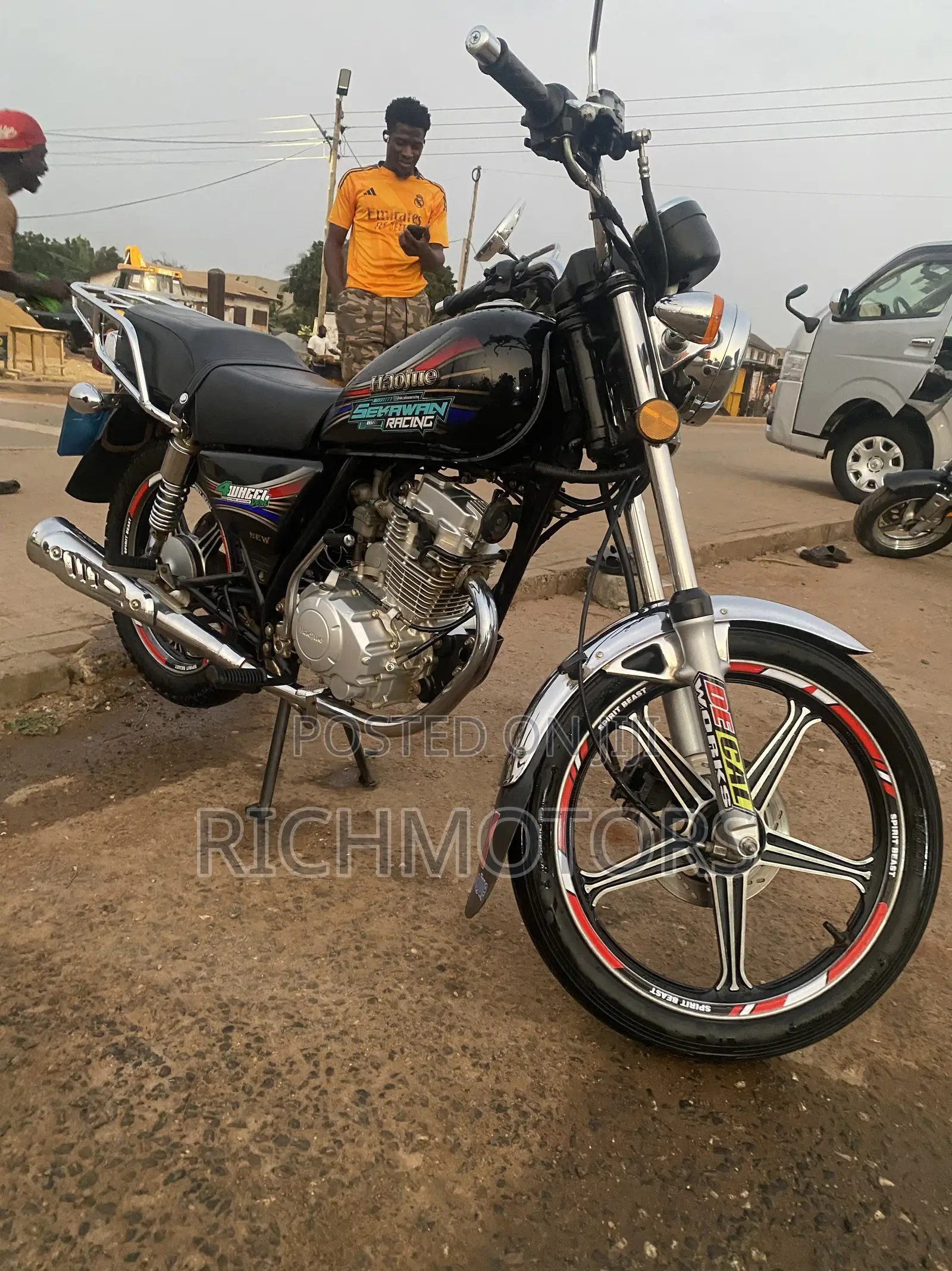 Haojue HJ125-8K 2026 Black