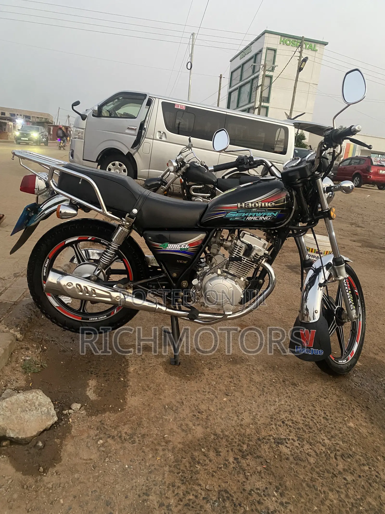 Haojue HJ125-8K 2026 Black