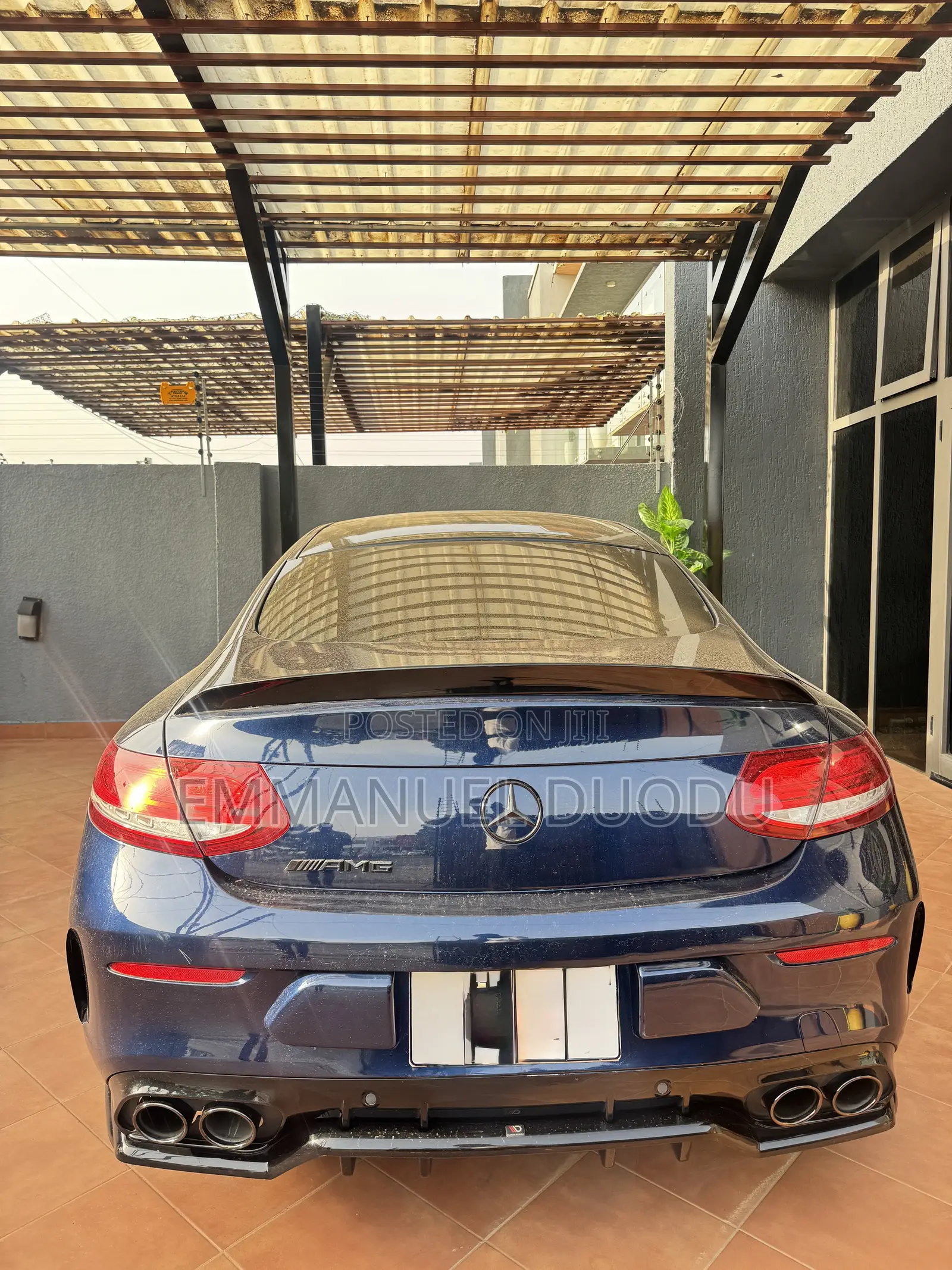 Mercedes-Benz C43 4Matic Coupe AWD (3.0L V6 9AM) 2018 Blue