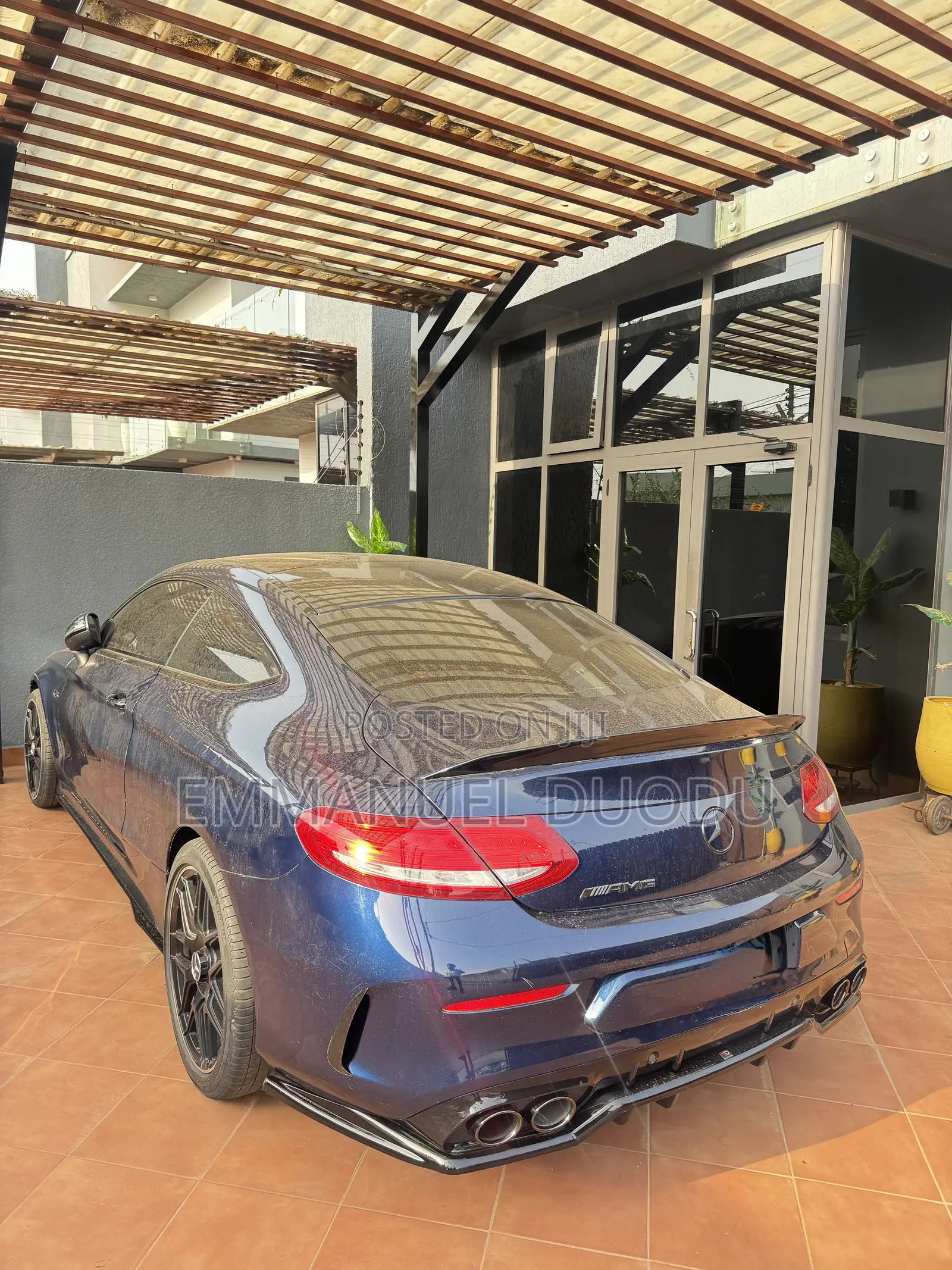 Mercedes-Benz C43 4Matic Coupe AWD (3.0L V6 9AM) 2018 Blue