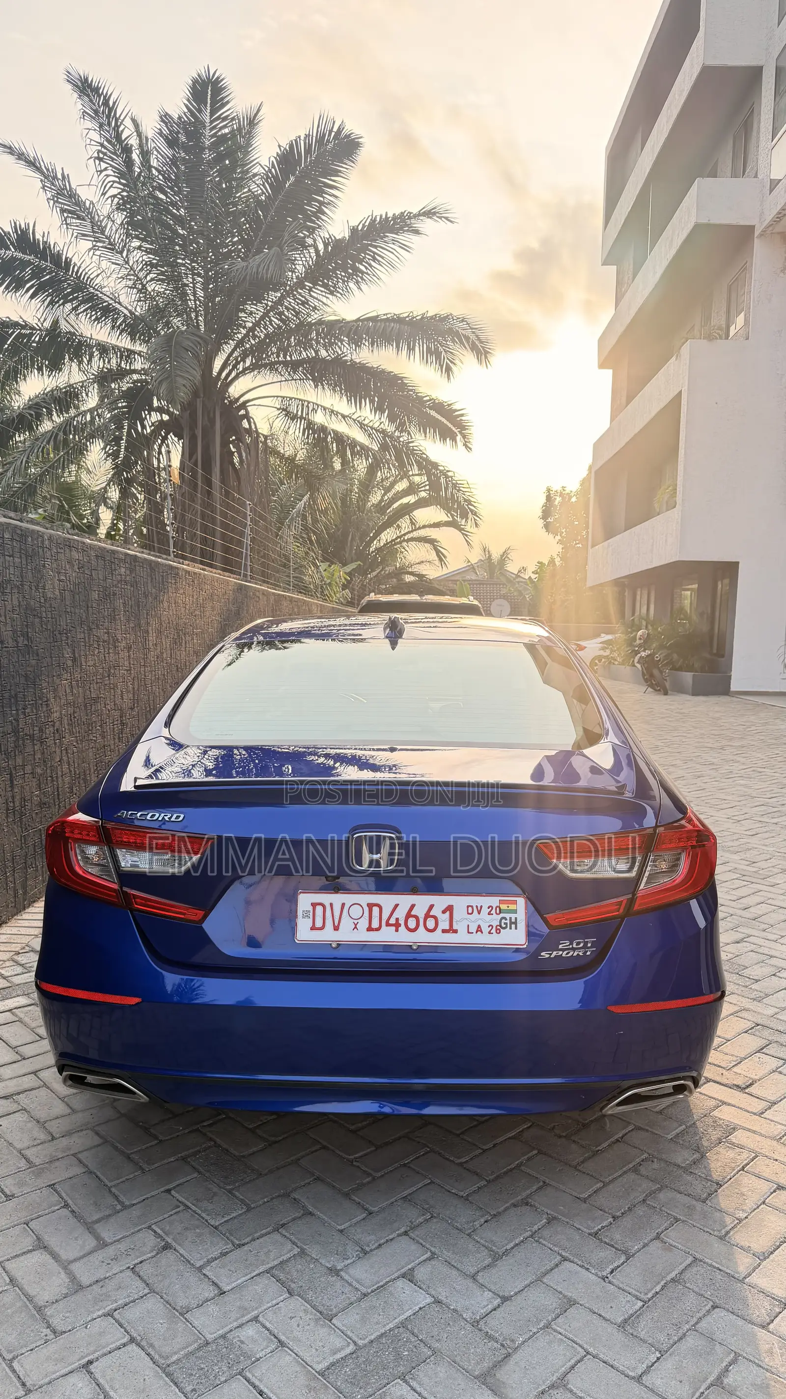 Honda Accord Sport 2.0T 2020 Blue