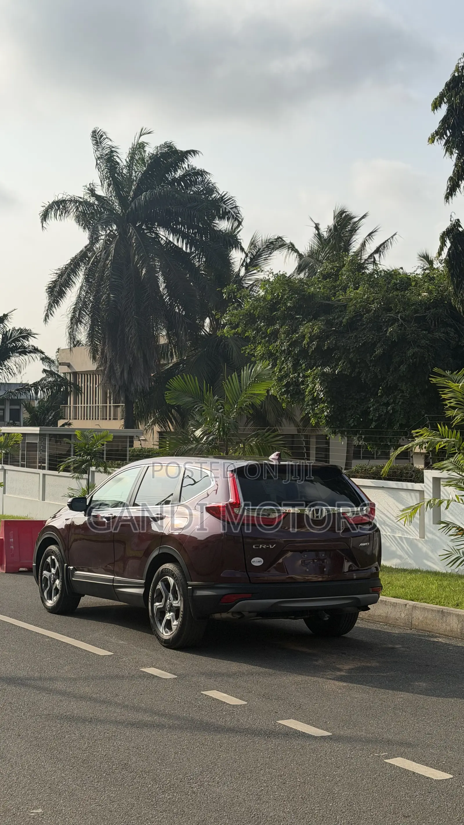 Honda CR-V EX AWD 2019 Burgundy