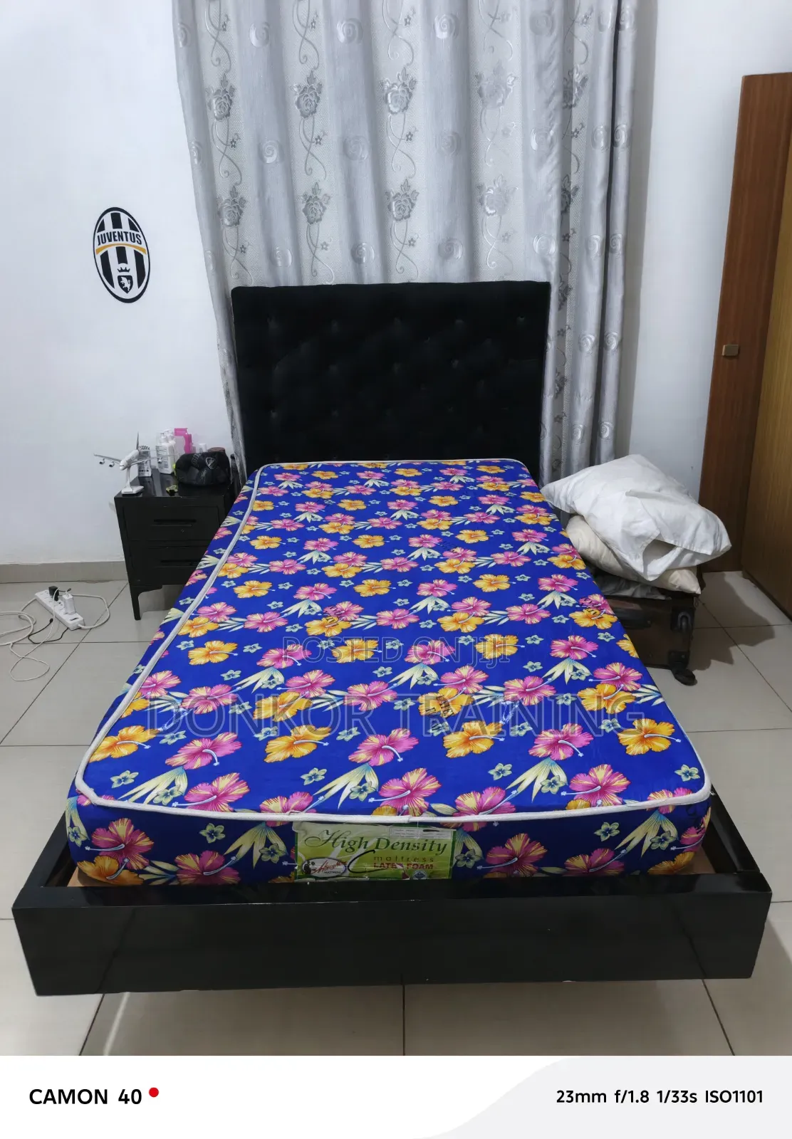 Foreign Use Bed. And Mattress
