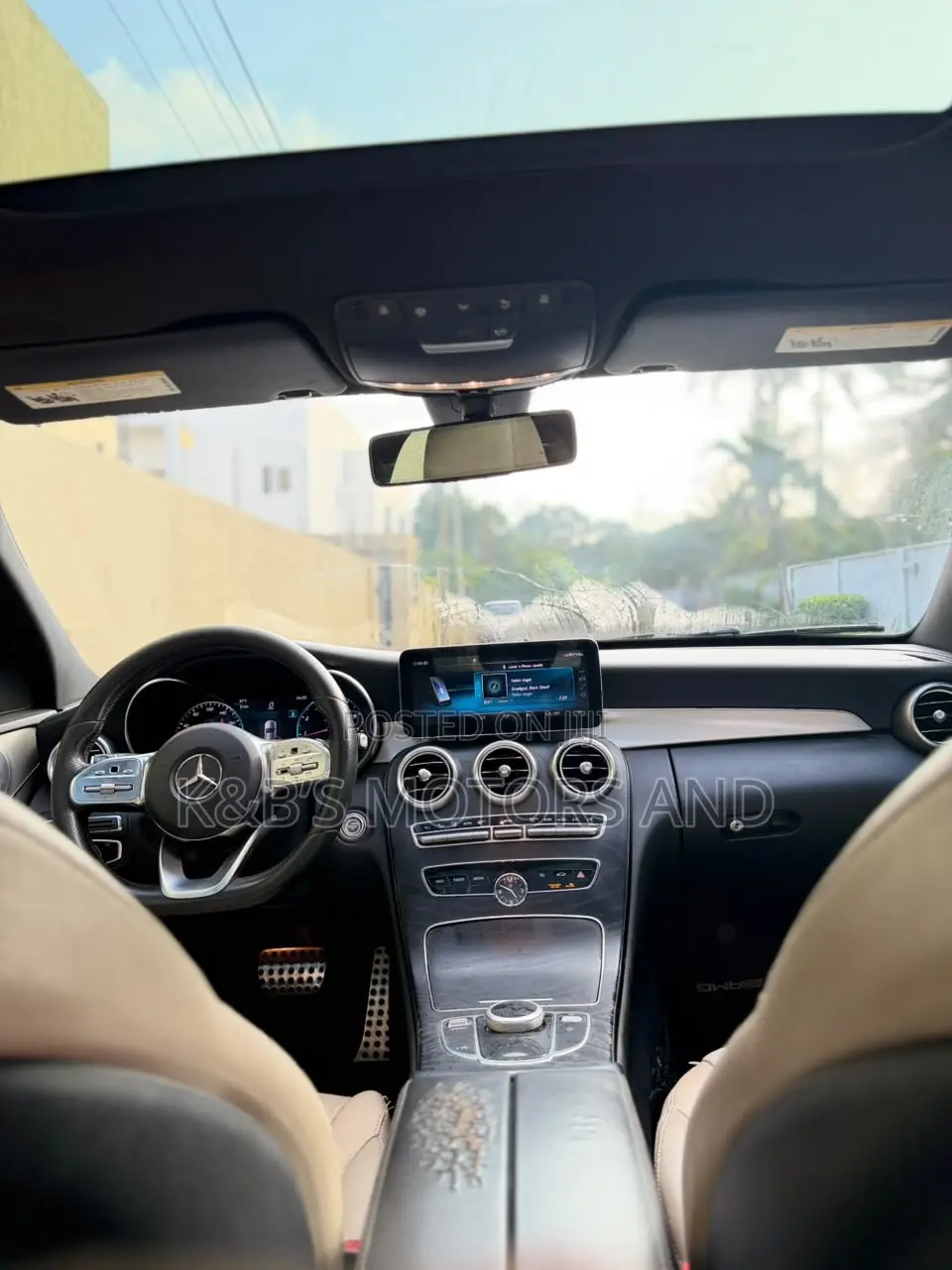 Mercedes-Benz C300 Base C300 AWD 4MATIC Sedan 2019 White