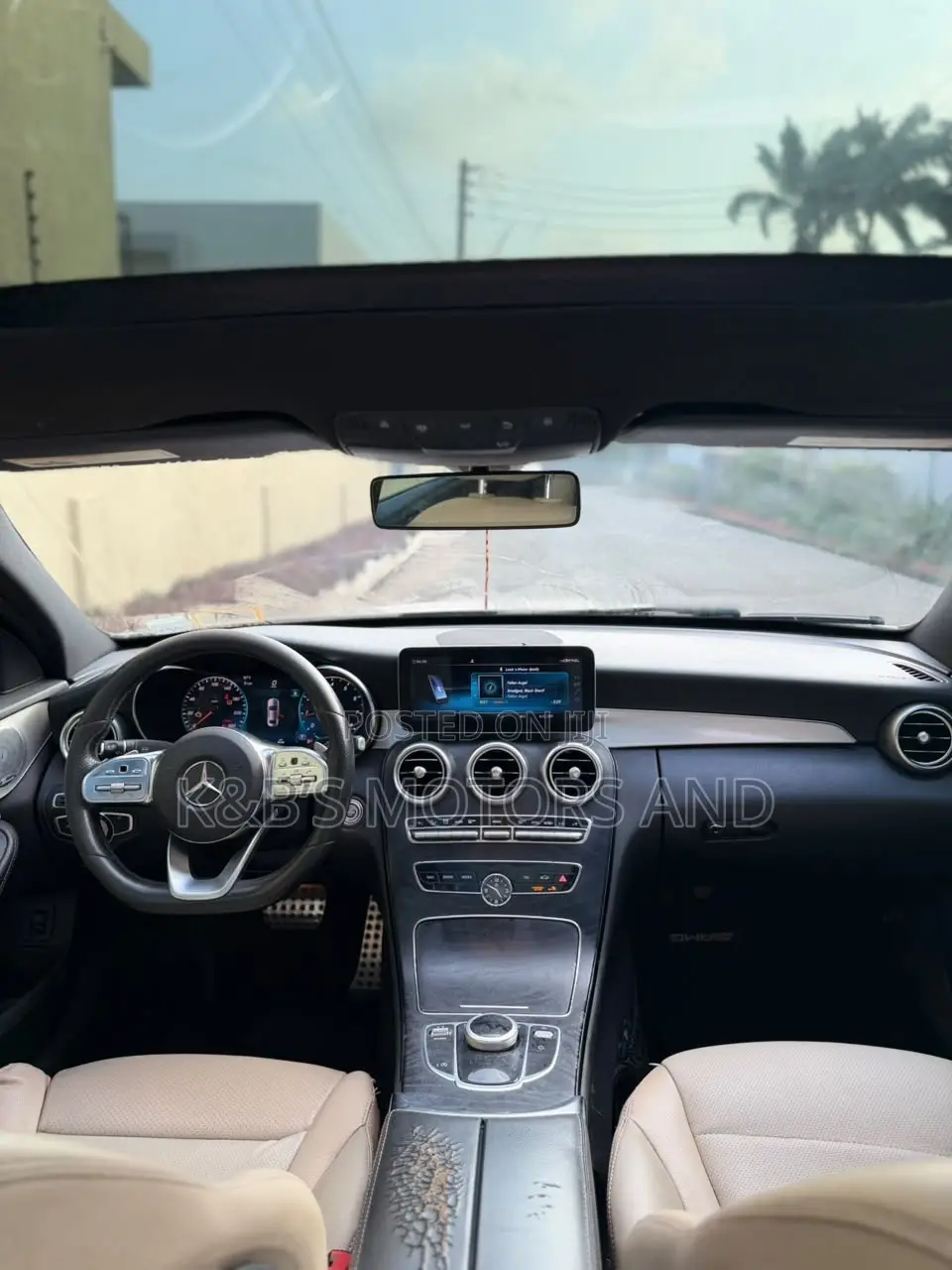 Mercedes-Benz C300 Base C300 AWD 4MATIC Sedan 2019 White