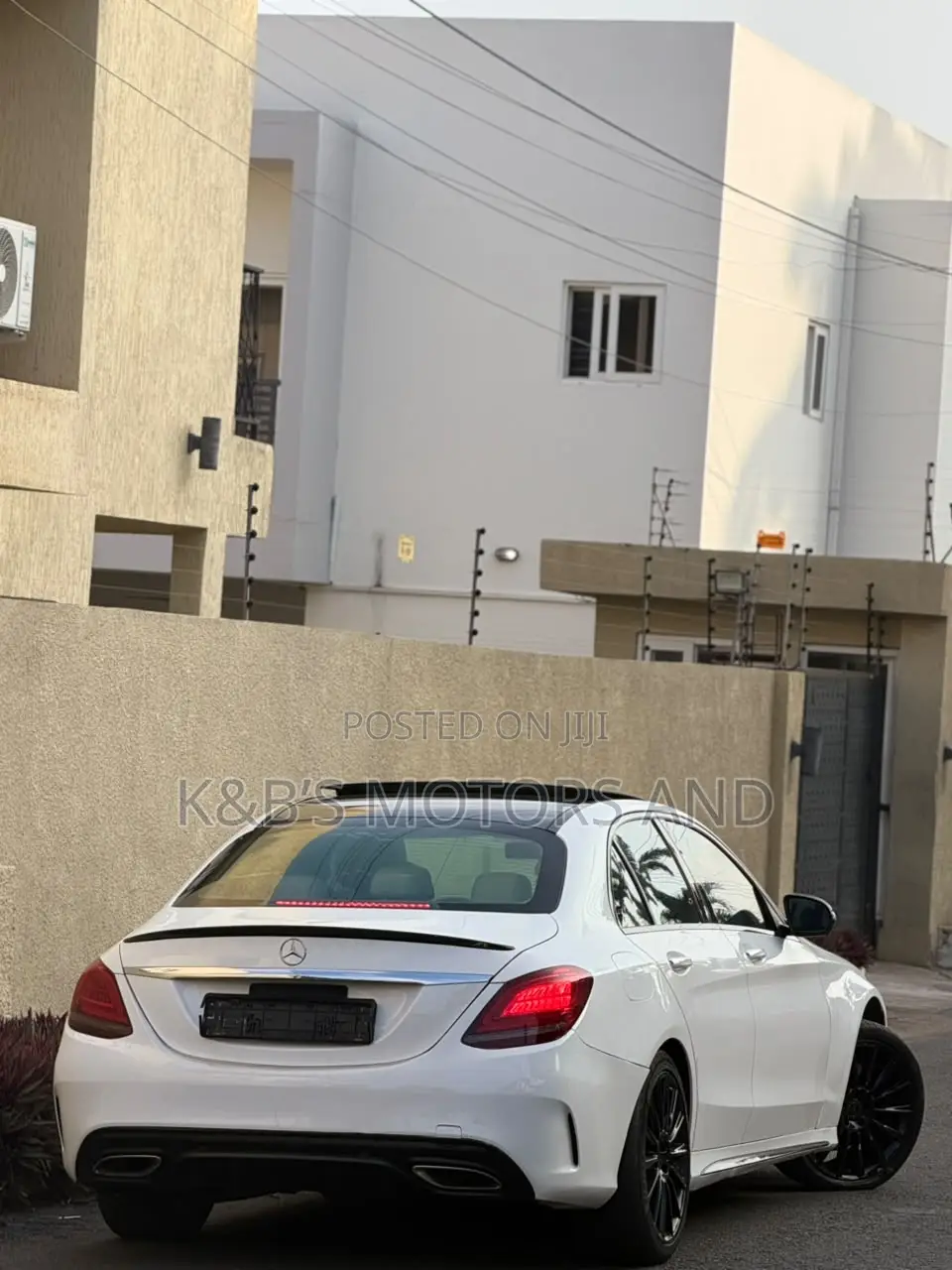 Mercedes-Benz C300 Base C300 AWD 4MATIC Sedan 2019 White