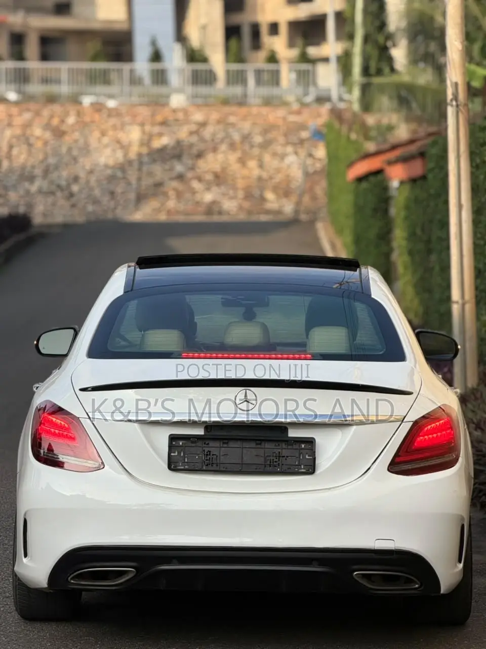 Mercedes-Benz C300 Base C300 AWD 4MATIC Sedan 2019 White