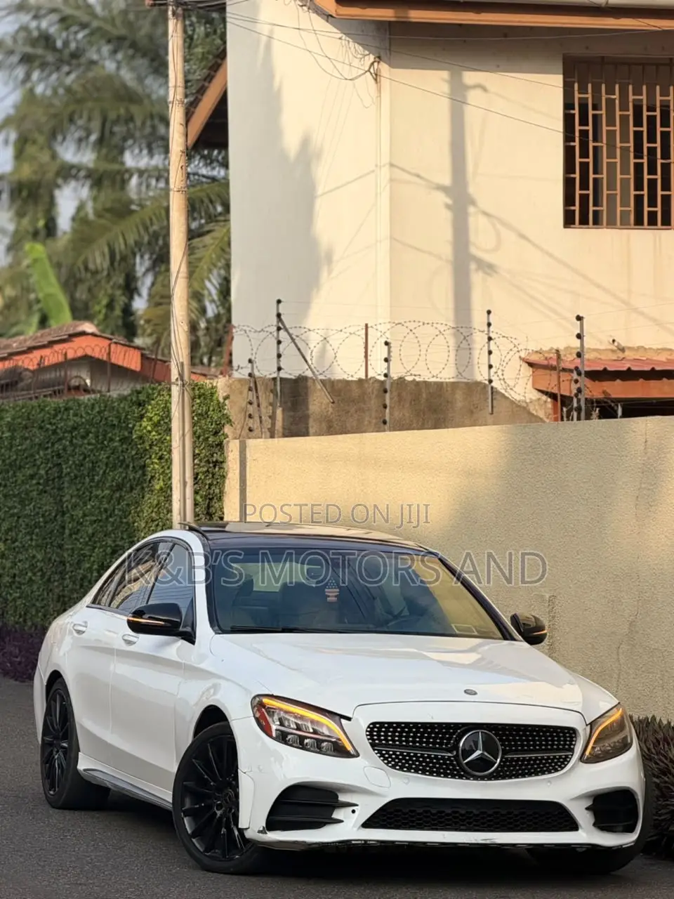 Mercedes-Benz C300 Base C300 AWD 4MATIC Sedan 2019 White