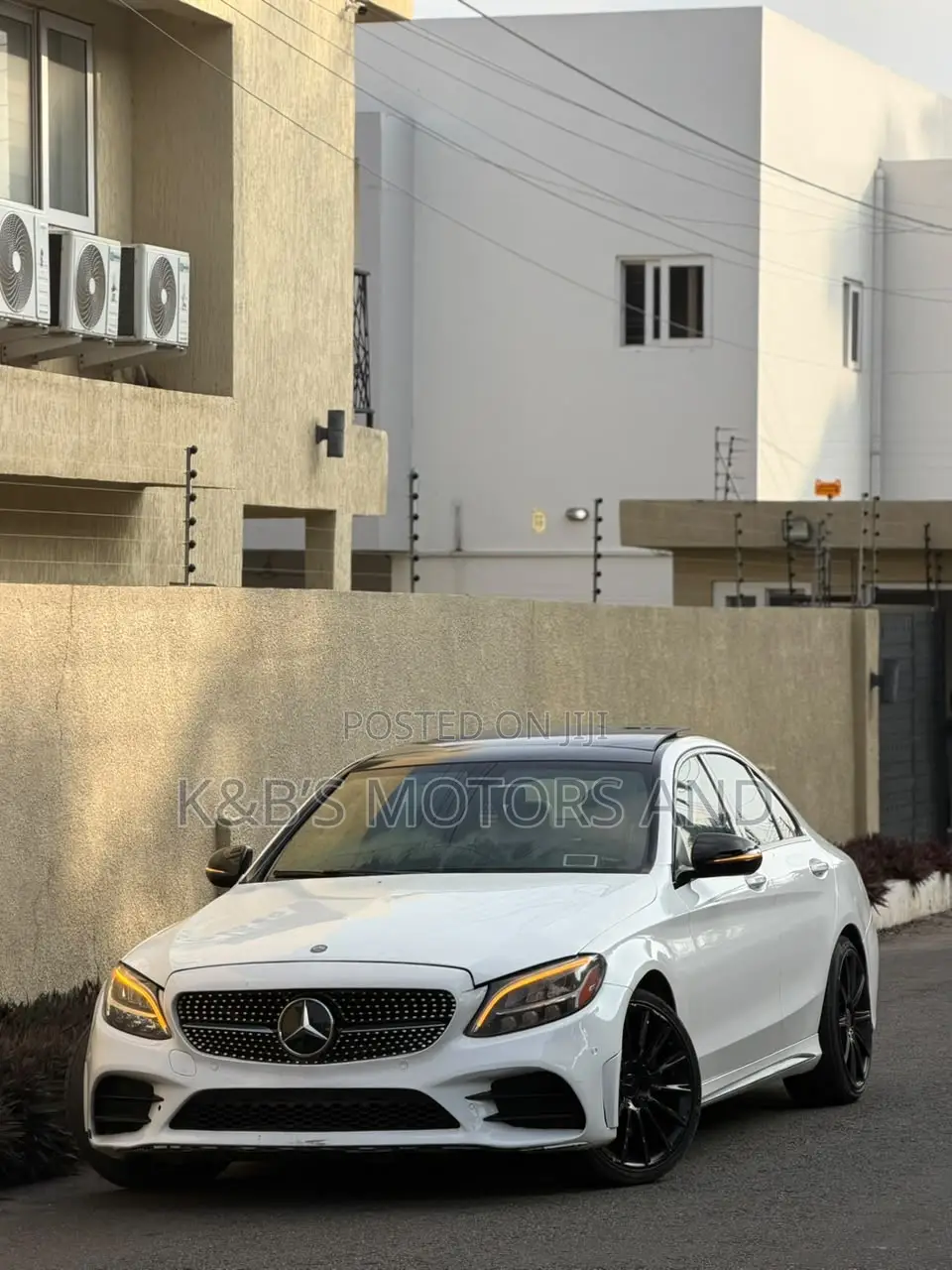 Mercedes-Benz C300 Base C300 AWD 4MATIC Sedan 2019 White