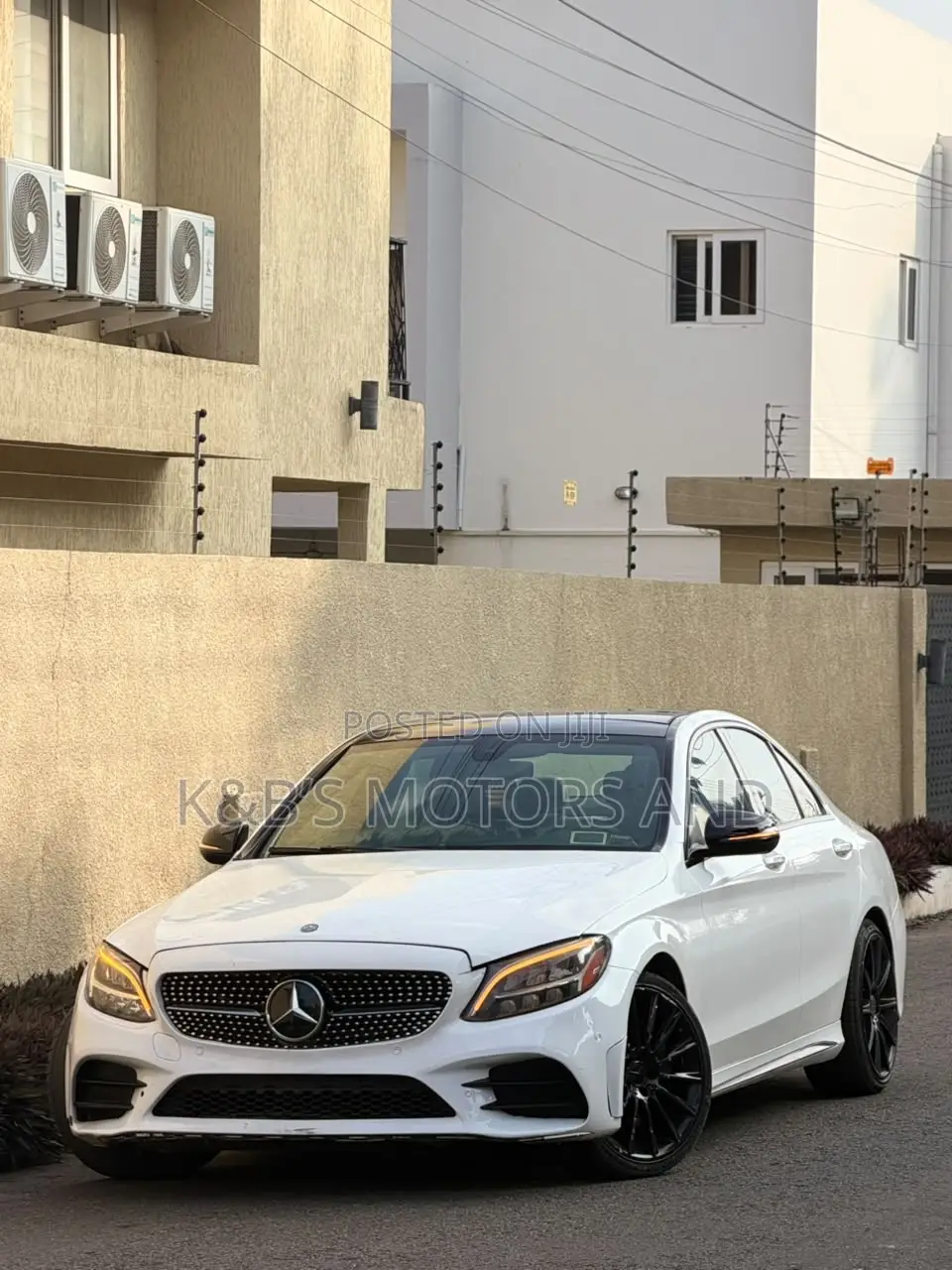 Mercedes-Benz C300 Base C300 AWD 4MATIC Sedan 2019 White