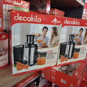 Promo Promo on Our New 0.8L Centrifugal 350W Juicer From Decakila