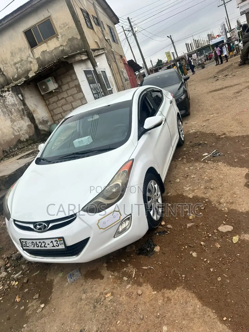 Hyundai Elantra 2013 White