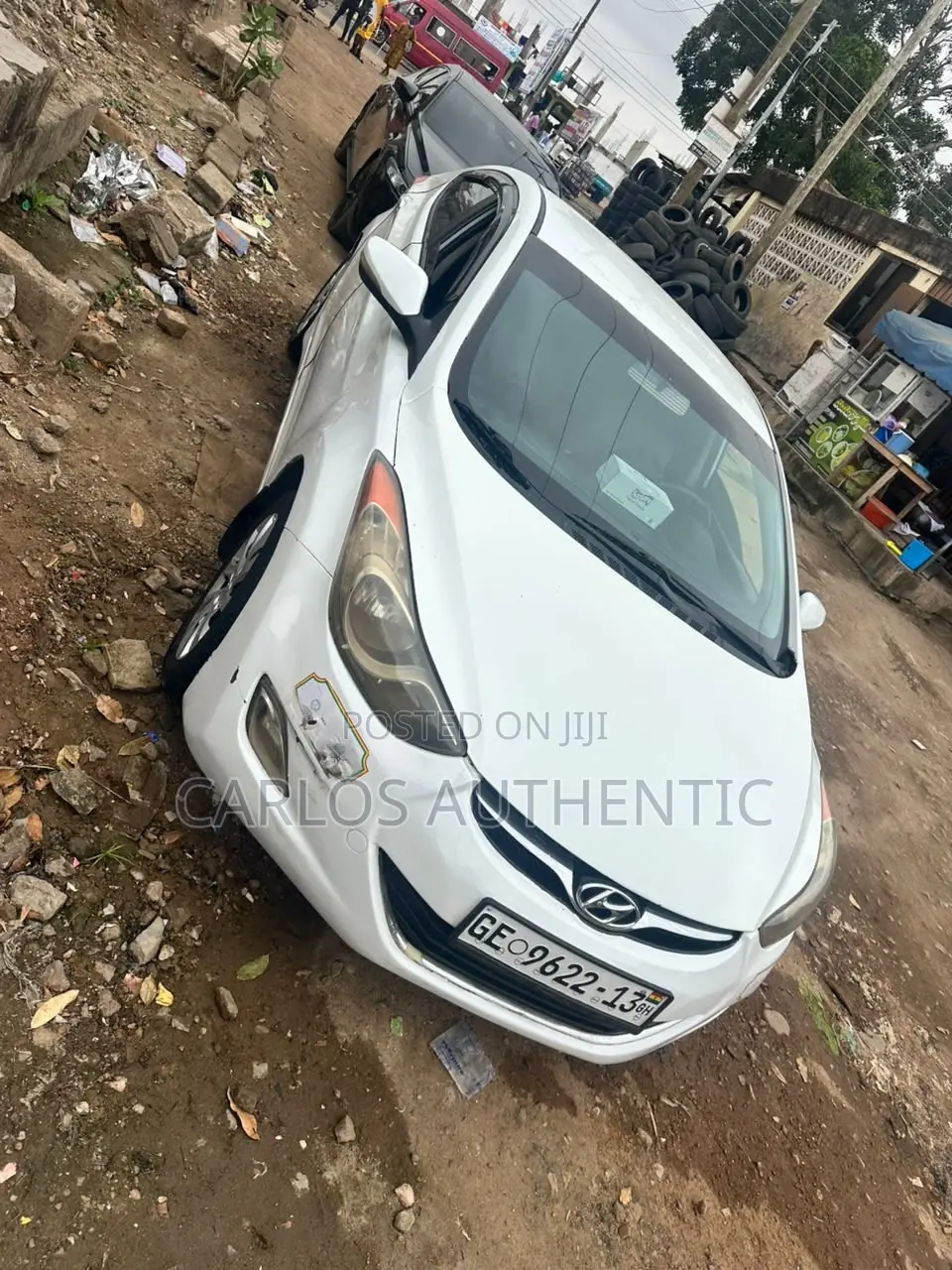 Hyundai Elantra 2013 White