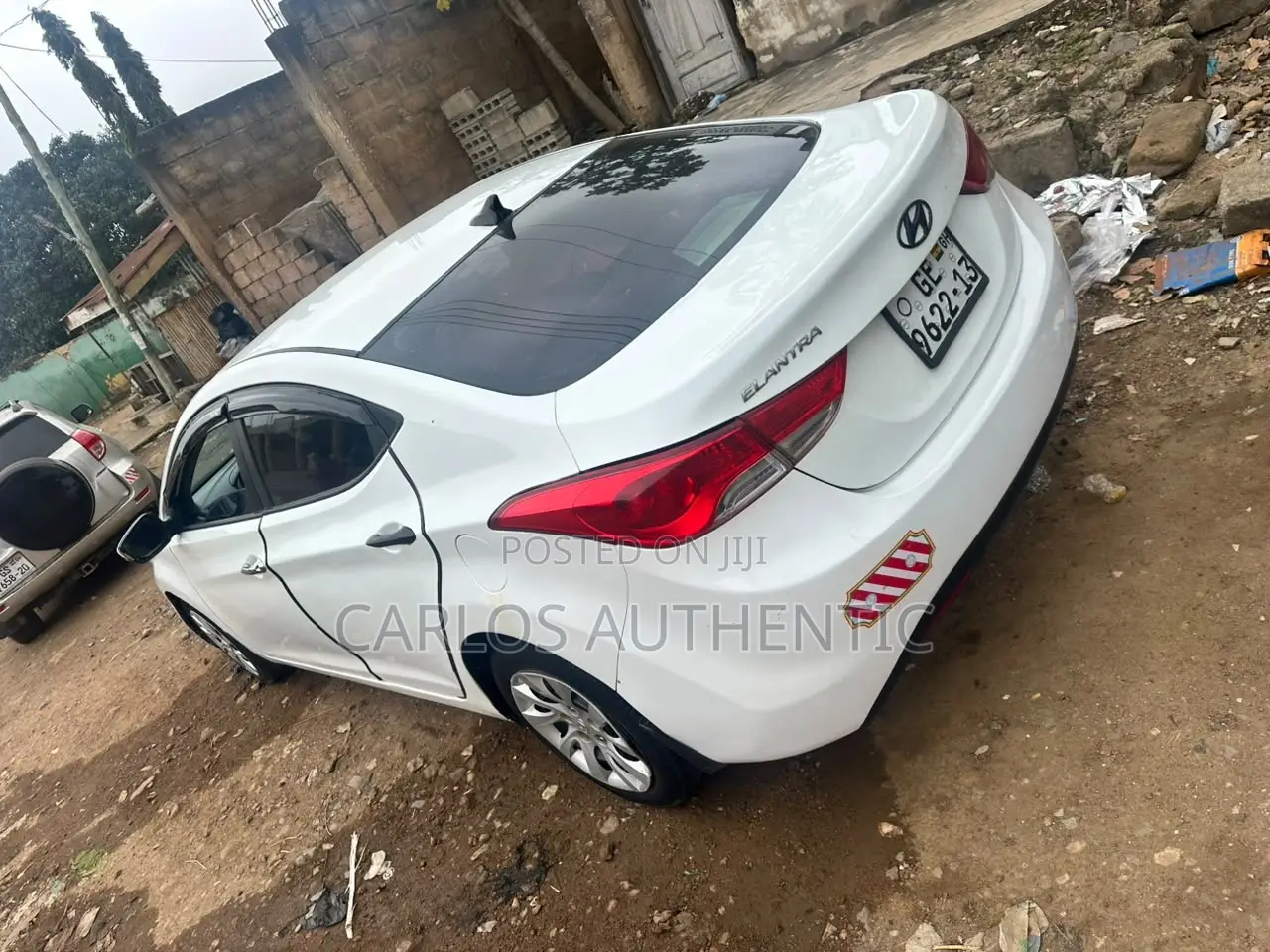 Hyundai Elantra 2013 White