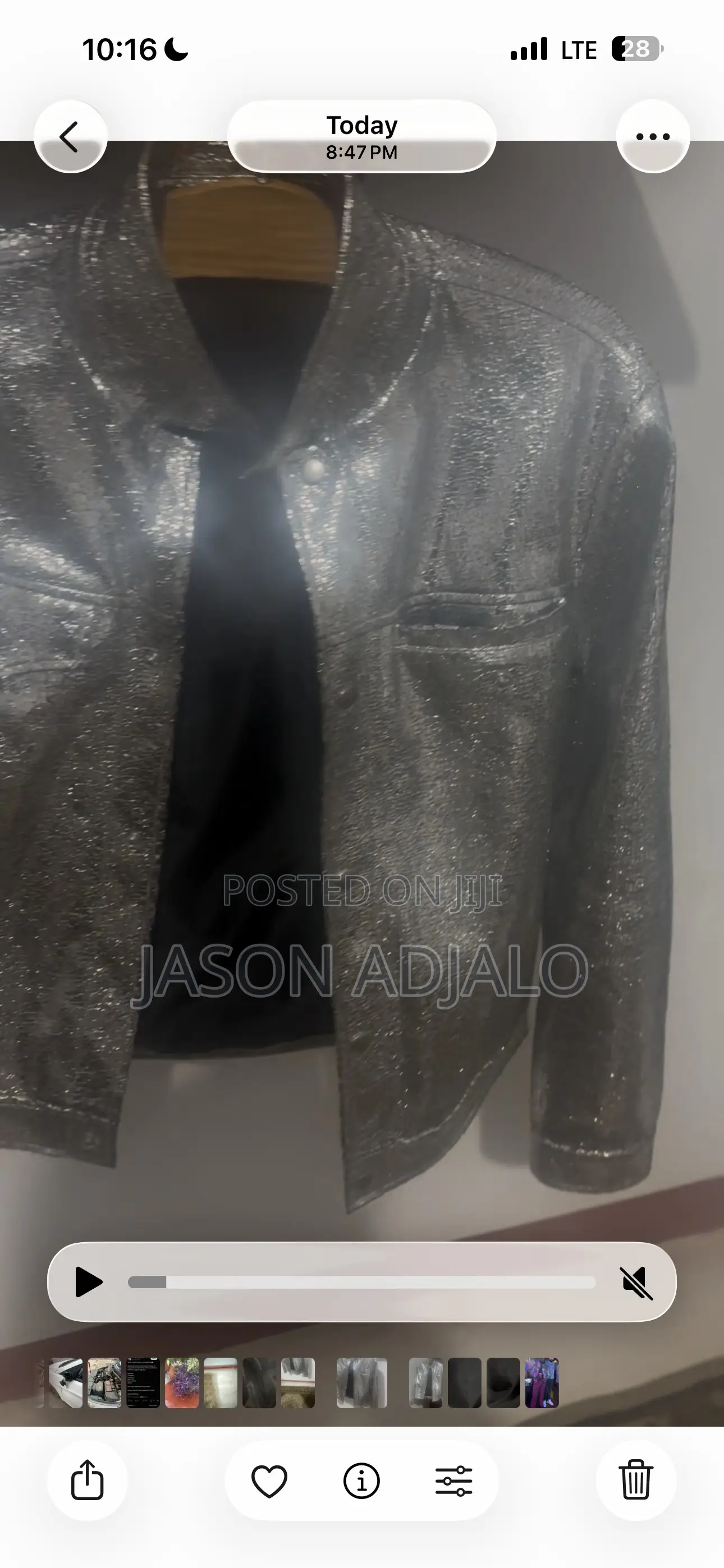 Sisqo the Singer, His Actual Silver Jacket From Ghana Concert