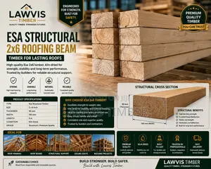 ESA Structural 2×6 Roofing Beam (50 × 150 Mm)
