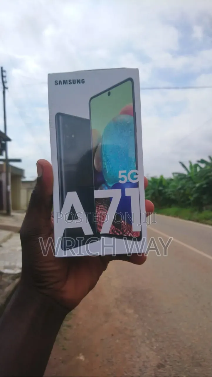 New Samsung Galaxy A71 5G 128 GB Black