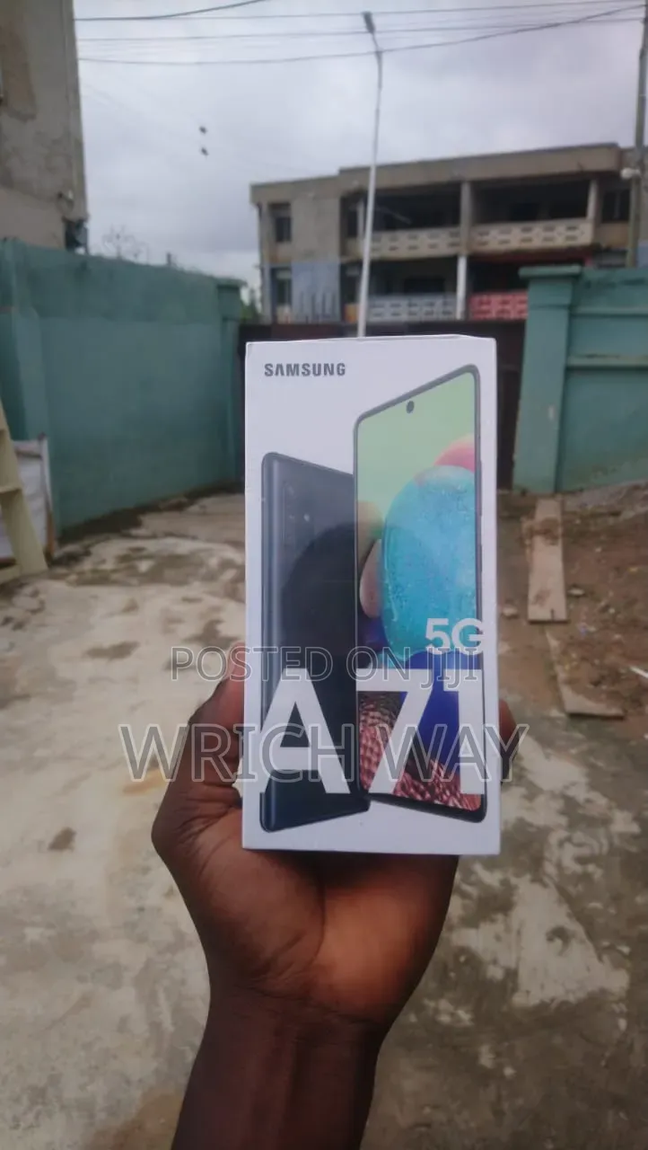 New Samsung Galaxy A71 5G 128 GB Black