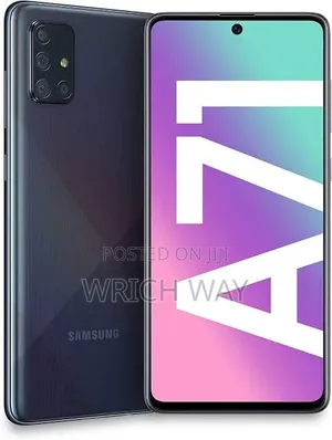 New Samsung Galaxy A71 5G 128 GB Black
