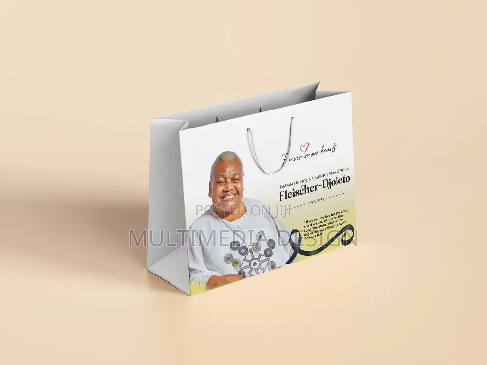 Funeral Paper Bag